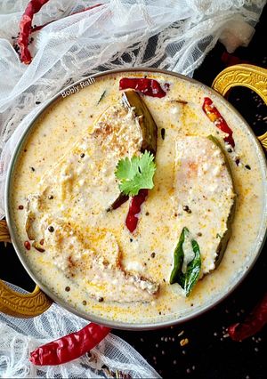 A picture of Dahi baigan.