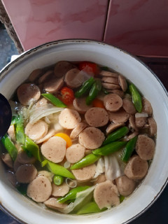 Foto resep Sop Bakso Ayam Simple dan Praktis