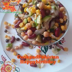 Beans salad A picture of Beans salad.