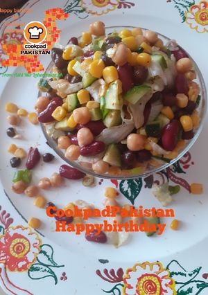 A picture of Beans salad.