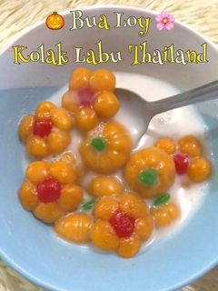 Foto resep Bua Loy Kolak Labu Thailand 🎃🌸
