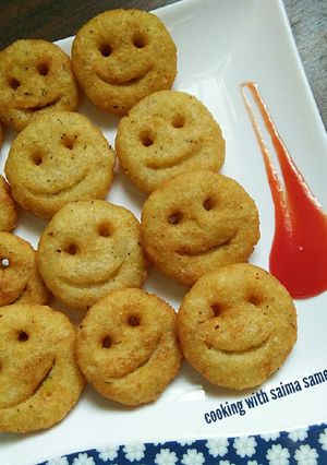 A picture of Soji potato smilies #ramadankitayari.