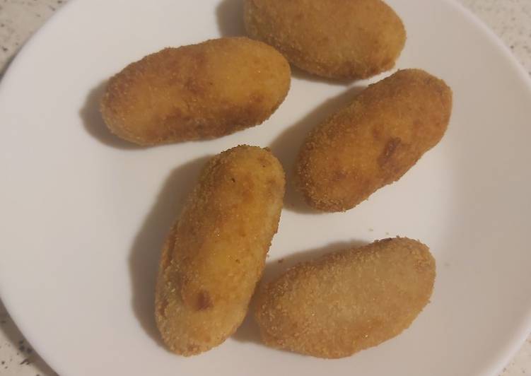 Croquetas de pollo😁
