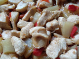 Pollo con piña