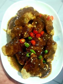 Foto resep Gurame Goreng Tepung Saus Lada Hitam