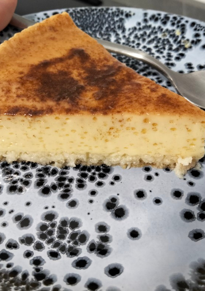 Una foto de Flan de coco