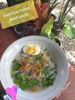 Foto resep 14. Kwetiaw rebus daging pontianak (mietiaw rebus daging)
