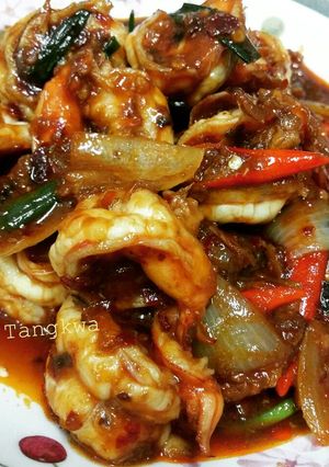 รูปของ กุ้งผัดพริกเผา