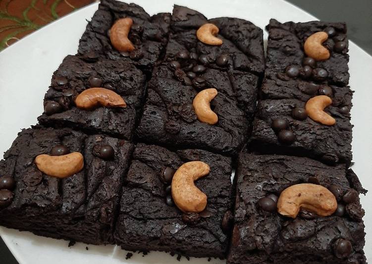 Cara Buat Brownies Panggang Kacang Mede wajib dicoba