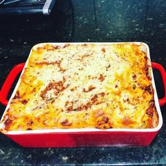 A picture of Homemade Moussaka.