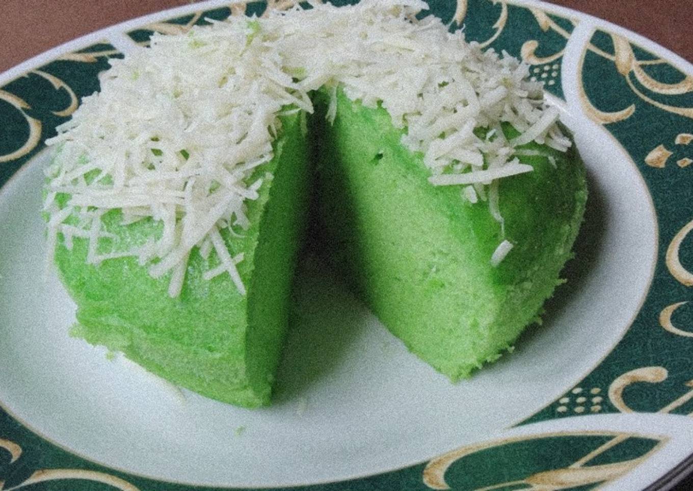 Bolu kukus pandan santan