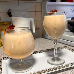 A picture of Talbina smoothie.