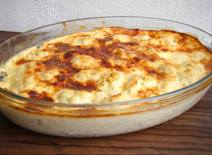 Tepsis csirkemell recept karfiollal recept fotója