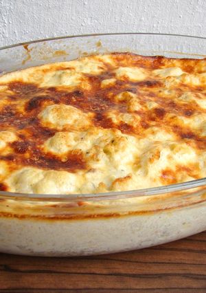 Tepsis csirkemell recept karfiollal recept fotója