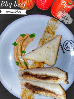 A picture of Bbq beef sandwiches.
