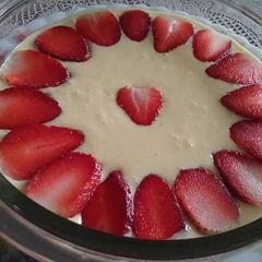 Strawberry vanilla custard 😊😊😊 A picture of Strawberry vanilla custard 😊😊😊.