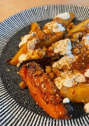 Φωτογραφία της συνταγής Λαχανικά με harissa στο φούρνο και dukkah