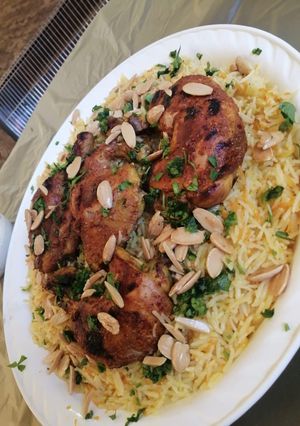 صورة لوصفة مندي بطريقة سهلة ورائعـة 😊😊