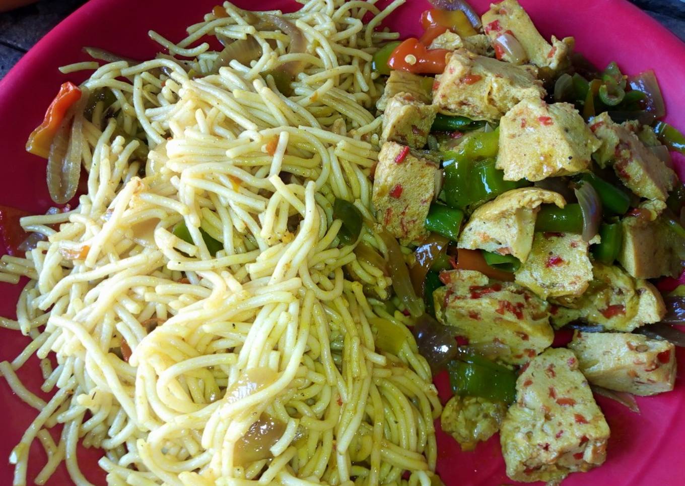 Fried Spaghetti