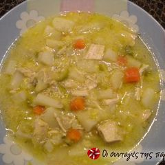 Extraordinary chicken soup A picture of Extraordinary chicken soup.