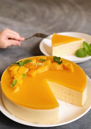 Hình của món 🍰 Mousse Xoài Chanh Leo.