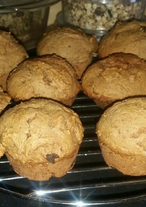 A picture of Sweet Potato Banana Muffins #glutenfree.