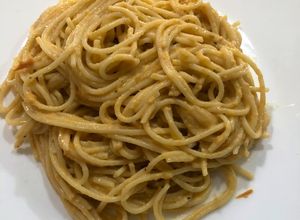 Una foto de Spaghetti a la campesina