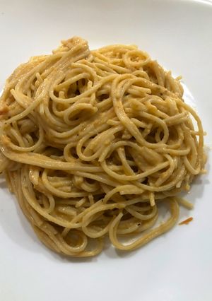 Una foto de Spaghetti a la campesina