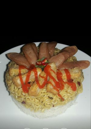 Foto resep Mie Cake (Bekal Sekolah Anak)