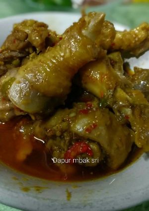 Foto resep Ungkep ayam kampung pedas