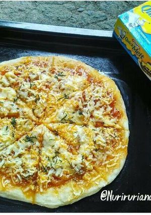 Foto resep Pizza rumahan (by me)