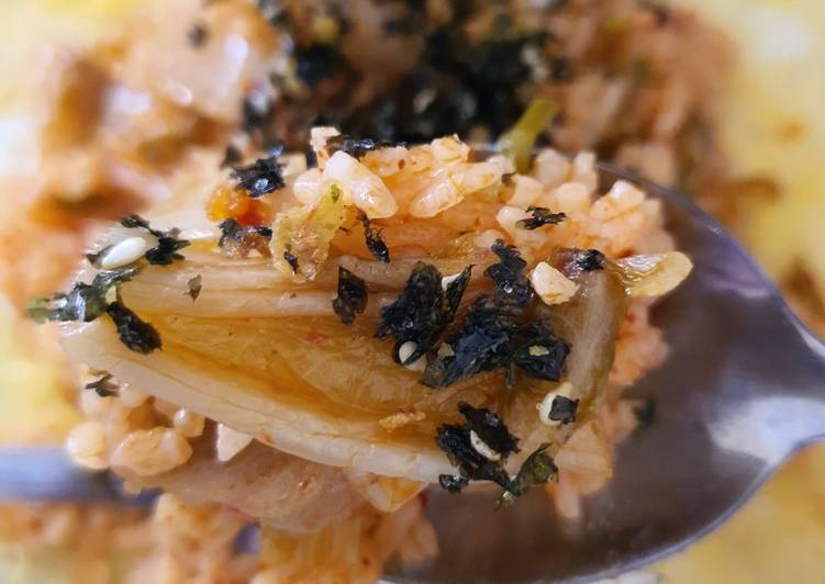 Resep Kimchi Bokkeumbap Aka Nasi Goreng Kimchi Bahan Sederhana Dan Langkah Memasak