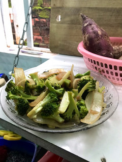 Hình của món Súp lơ xào.