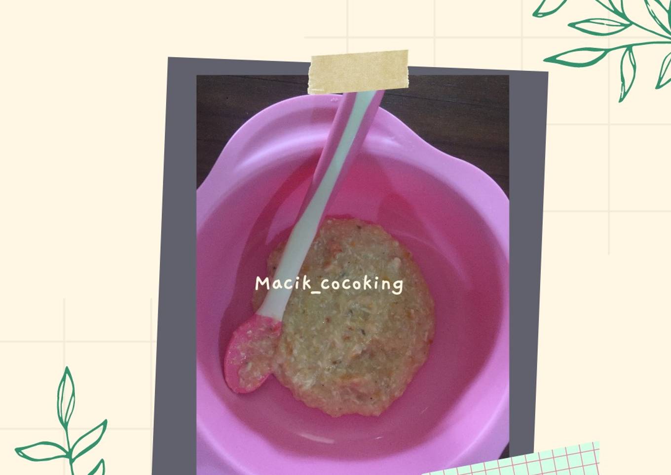 Bubur MPASI Sop Ayam