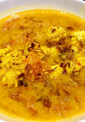 Foto resep Lempah kuning telur ikan tenggiri