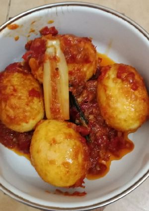 Foto resep Sambel telor