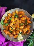 Chamagadda Vepudu (Taro Root / Arbi Fry - Andhra / Telangana style)