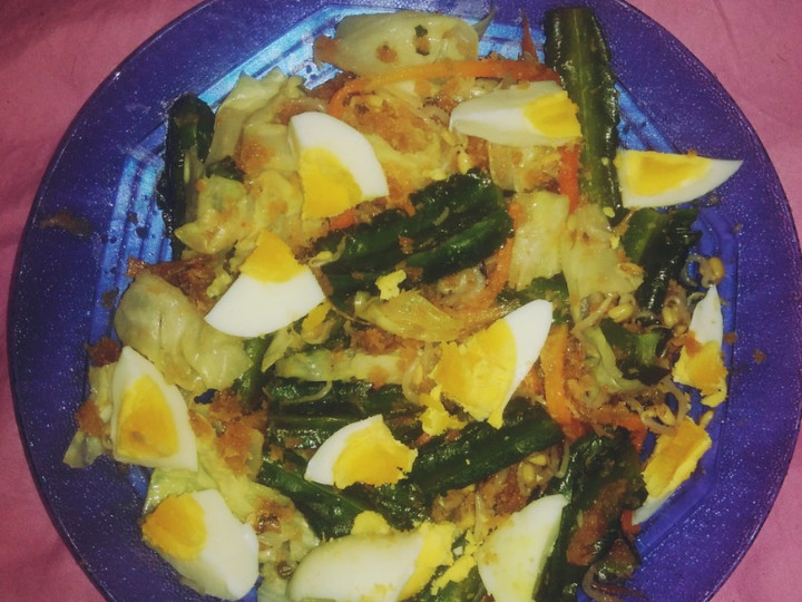 Resep Urap (bumbu gudangan/klubanan) Anti Gagal