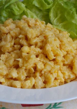 Tojásos nokedli recept fotója