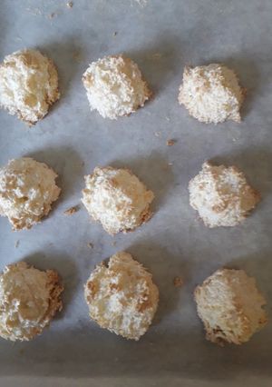 Kókuszos habcsók recept fotója