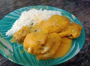 Foto principal de Pollo en salsa de zanahoria y cerveza
