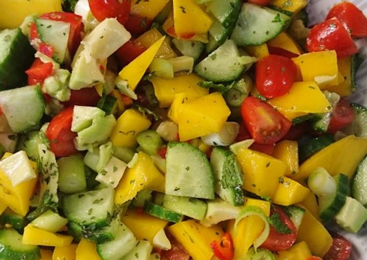 Recipe of Any-night-of-the-week Hope&#39;s Famous Mango Salad