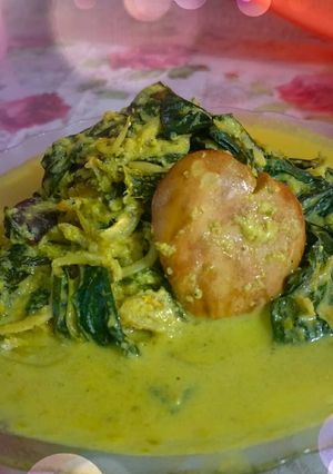 Foto resep Gulai jengkol pucuk ubi bada
