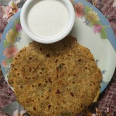 A picture of Aloo kasuri methi Parantha.