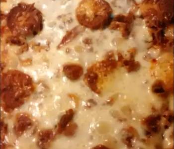 Fresh, Serving Recipe Bacon Pepperoni Pasta Bake Practical Delicious