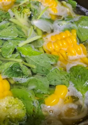 Foto resep Bening Bayam Jagung Brokoli Endesss