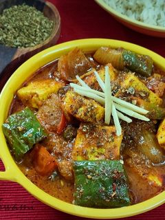 কড়াই পনির (Kadhai Paneer Recipe in Bengali) রেসিপির প্রধান ছবি