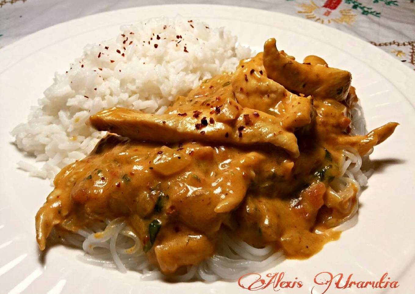 Pollo tikka masala