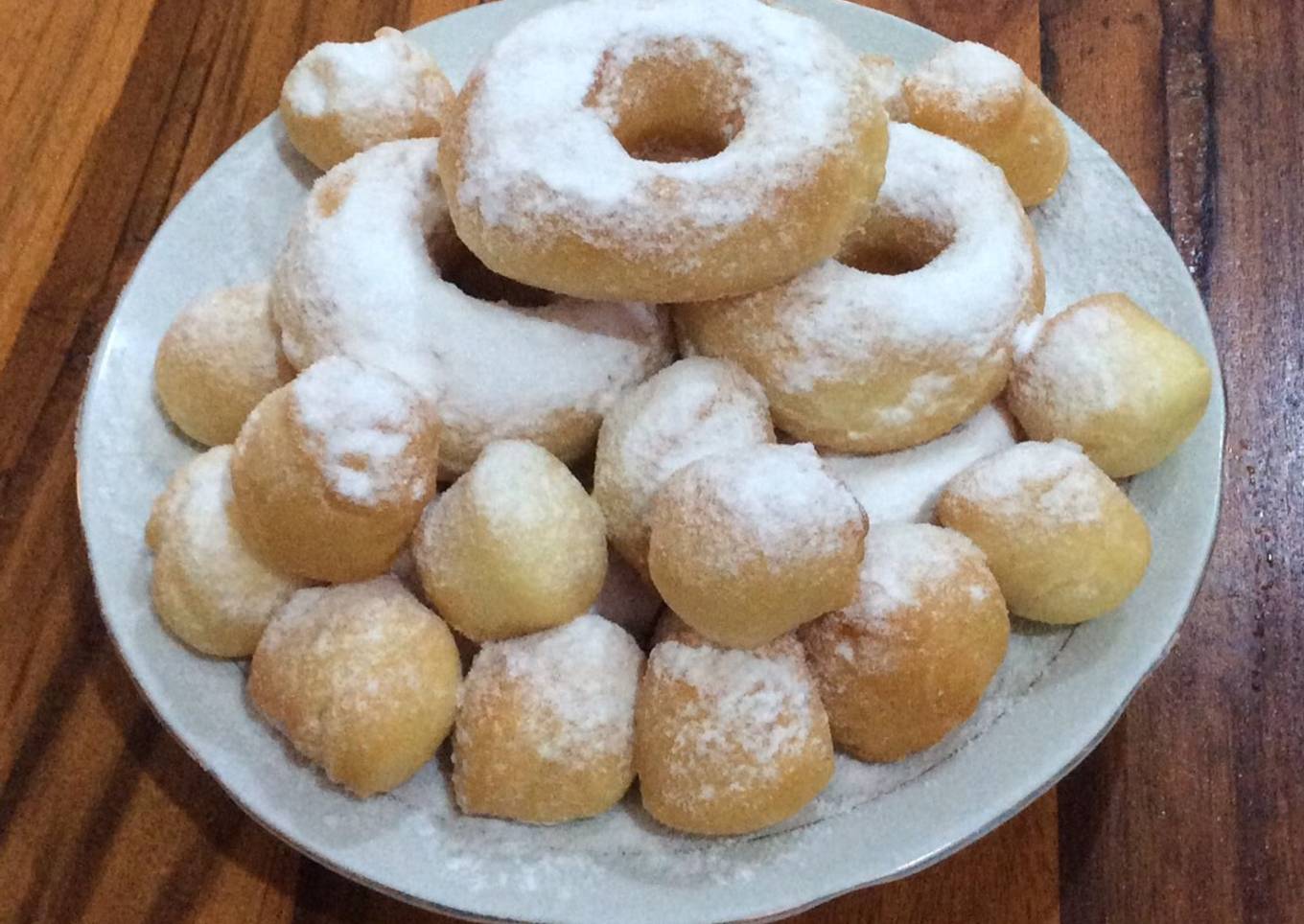 Donat Empuk tanpa telur tanpa gula