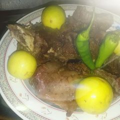 A picture of Namkeen goshht.
